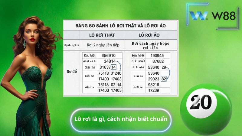 Lô rơi là gì, cách nhận biết chuẩn